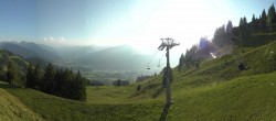 Archiv Foto Webcam Blick von der Bichlalm über Kitzbühel 17:00