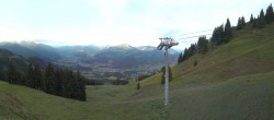 Archiv Foto Webcam Blick von der Bichlalm über Kitzbühel 06:00