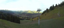 Archiv Foto Webcam Blick von der Bichlalm über Kitzbühel 06:00