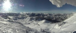 Archiv Foto Webcam Blick vom Kitzbüheler Hornköpfl 09:00