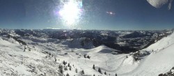 Archiv Foto Webcam Blick vom Kitzbüheler Hornköpfl 13:00