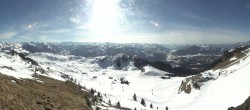 Archiv Foto Webcam Blick vom Kitzbüheler Hornköpfl 13:00