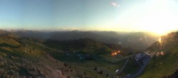 Archiv Foto Webcam Blick vom Kitzbüheler Hornköpfl 19:00