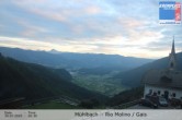 Archiv Foto Webcam Blick auf Gais im Tauferer Ahrntal 19:00