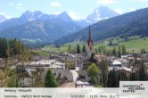 Archiv Foto Webcam Sicht auf Welsberg (Gsieser Tal, Südtirol) 11:00