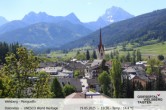 Archiv Foto Webcam Sicht auf Welsberg (Gsieser Tal, Südtirol) 09:00