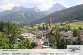 Archiv Foto Webcam Sicht auf Welsberg (Gsieser Tal, Südtirol) 13:00