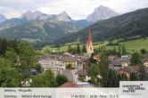 Archiv Foto Webcam Sicht auf Welsberg (Gsieser Tal, Südtirol) 17:00