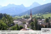 Archiv Foto Webcam Sicht auf Welsberg (Gsieser Tal, Südtirol) 09:00