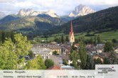 Archiv Foto Webcam Sicht auf Welsberg (Gsieser Tal, Südtirol) 17:00