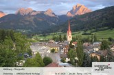 Archived image Webcam View towards Welsberg (Gsieser Valley, South Tyrol) 19:00