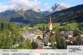 Archiv Foto Webcam Sicht auf Welsberg (Gsieser Tal, Südtirol) 17:00