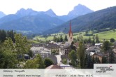 Archived image Webcam View towards Welsberg (Gsieser Valley, South Tyrol) 08:00