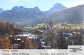 Archived image Webcam View towards Welsberg (Gsieser Valley, South Tyrol) 09:00