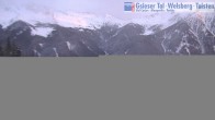 Archived image Webcam Mountain hut Aschtalm – view towards the valley 20:00