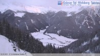 Archived image Webcam Mountain hut Aschtalm – view towards the valley 22:00