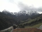 Archived image Webcam Hotel Hubertus in Olang - view towards Dolomites 13:00