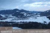 Archived image Webcam Olang in South Tyrol – Hotel Hubertus 07:00