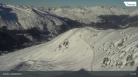 Archived image Webcam Jakobshorn - View to Brämabüel 13:00