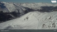 Archived image Webcam Jakobshorn - View to Brämabüel 13:00