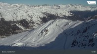 Archived image Webcam Jakobshorn - View to Brämabüel 09:00