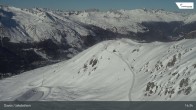 Archived image Webcam Jakobshorn - View to Brämabüel 13:00