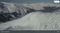 Archiv Foto Webcam Jakobshorn - Blick Richtung Brämabüel 13:00