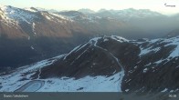 Archiv Foto Webcam Jakobshorn - Blick Richtung Brämabüel 05:00