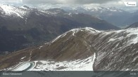 Archiv Foto Webcam Jakobshorn - Blick Richtung Brämabüel 09:00