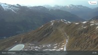 Archiv Foto Webcam Jakobshorn - Blick Richtung Brämabüel 19:00