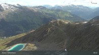 Archiv Foto Webcam Jakobshorn - Blick Richtung Brämabüel 07:00