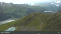 Archiv Foto Webcam Jakobshorn - Blick Richtung Brämabüel 19:00