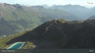 Archiv Foto Webcam Jakobshorn - Blick Richtung Brämabüel 07:00
