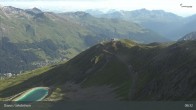 Archiv Foto Webcam Jakobshorn - Blick Richtung Brämabüel 07:00