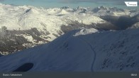 Archiv Foto Webcam Jakobshorn - Blick Richtung Brämabüel 07:00