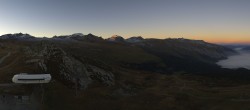 Archiv Foto Webcam Bergstation Crap Sogn Gion 19:00