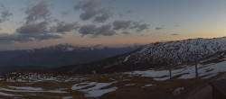 Archiv Foto Webcam Berghaus Nagens Talblick 21:00