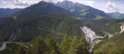 Archiv Foto Webcam Rheinschlucht - Swiss Grand Canyon 09:00