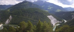 Archiv Foto Webcam Rheinschlucht - Swiss Grand Canyon 15:00