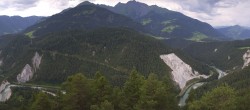 Archiv Foto Webcam Rheinschlucht - Swiss Grand Canyon 15:00