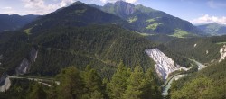 Archiv Foto Webcam Rheinschlucht - Swiss Grand Canyon 09:00