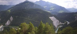 Archiv Foto Webcam Rheinschlucht - Swiss Grand Canyon 15:00