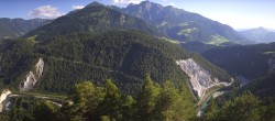 Archiv Foto Webcam Rheinschlucht - Swiss Grand Canyon 17:00