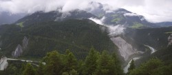 Archiv Foto Webcam Rheinschlucht - Swiss Grand Canyon 09:00