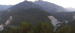 Archiv Foto Webcam Rheinschlucht - Swiss Grand Canyon 19:00