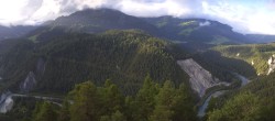 Archiv Foto Webcam Rheinschlucht - Swiss Grand Canyon 07:00