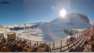 Archiv Foto Webcam Restaurant Strela Pass Schatzalp 13:00