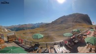 Archiv Foto Webcam Restaurant Strela Pass Schatzalp 13:00