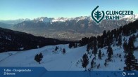 Archiv Foto Webcam Glungezer: Panoramablick Zirbensee 14:00