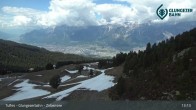 Archiv Foto Webcam Glungezer: Panoramablick Zirbensee 12:00